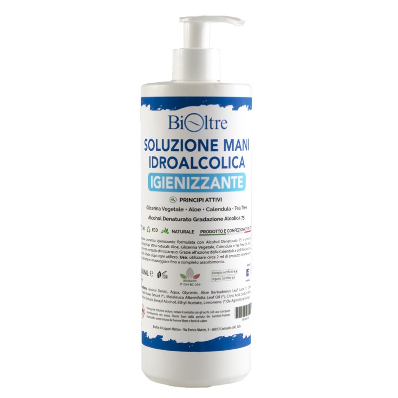 Bioltre - Soluzione Idroalcolica Igienizzante Bioltre - Soluzione Idroalcolica Igienizzante